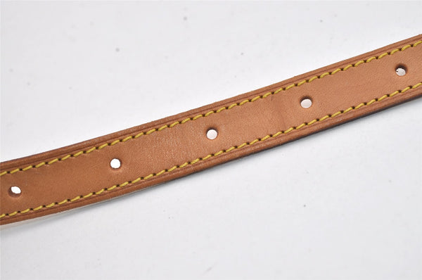 Authentic Louis Vuitton Leather Shoulder Strap For Bucket GM 31.9" Beige 9157I