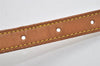 Authentic Louis Vuitton Leather Shoulder Strap For Bucket GM 31.9" Beige 9157I