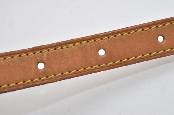 Authentic Louis Vuitton Leather Shoulder Strap For Bucket GM 31.9" Beige 9157I