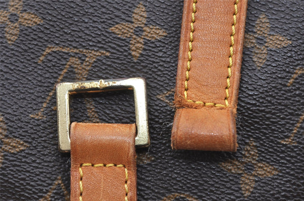 Authentic Louis Vuitton Monogram Cabas Mezzo Shoulder Tote Bag M51151 Junk 9159I