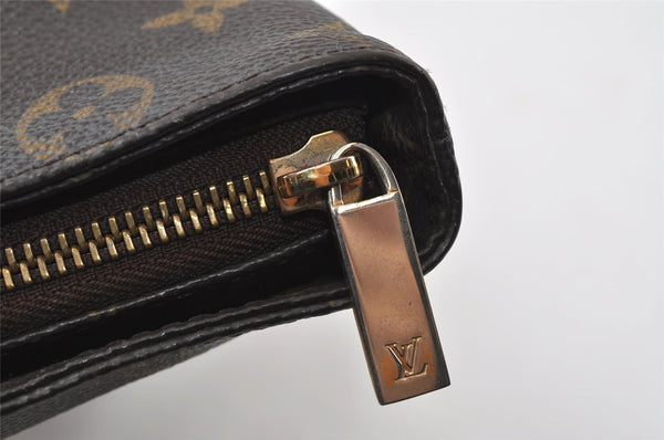 Authentic Louis Vuitton Monogram Cabas Mezzo Shoulder Tote Bag M51151 Junk 9159I