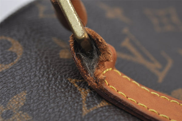 Authentic Louis Vuitton Monogram Cabas Mezzo Shoulder Tote Bag M51151 Junk 9159I