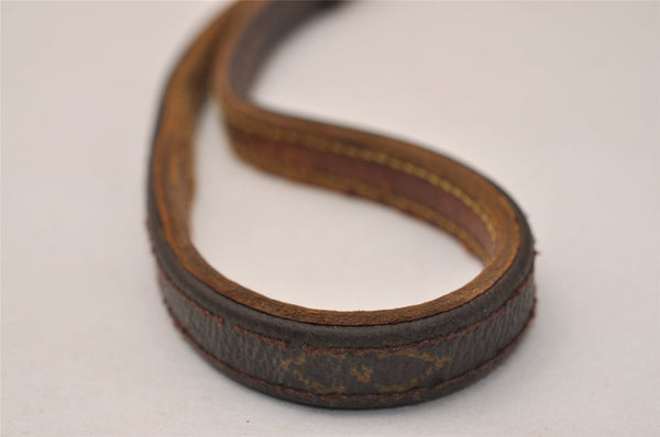 Authentic Louis Vuitton Monogram Leash Baxter MM Dog Lead M58056 LV 9159J