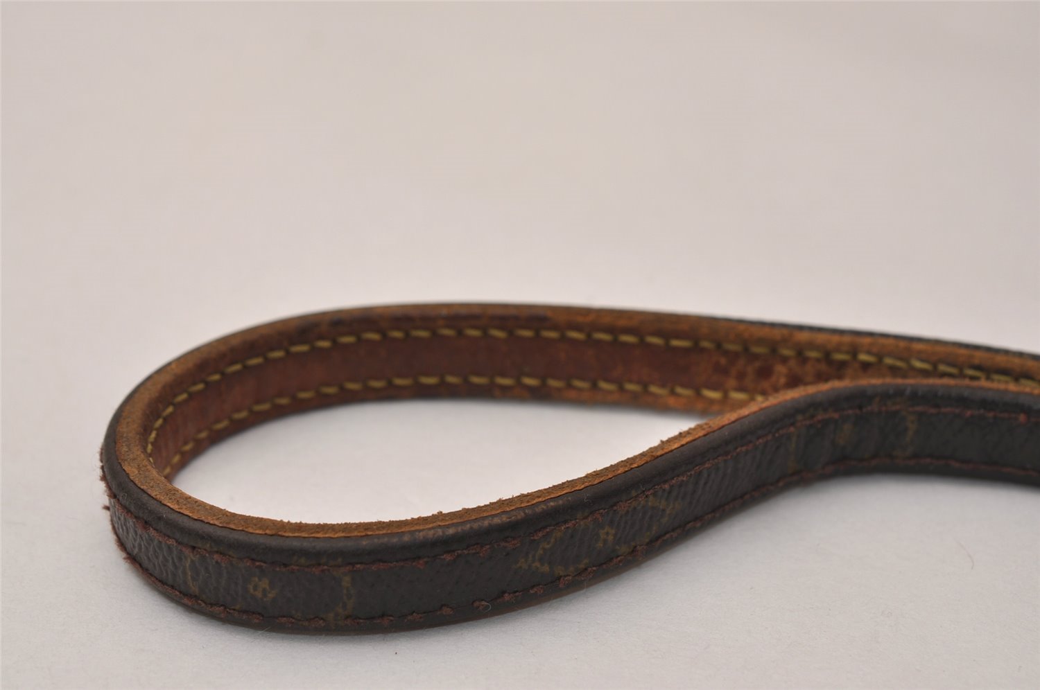 Authentic Louis Vuitton Monogram Leash Baxter MM Dog Lead M58056 LV 9159J