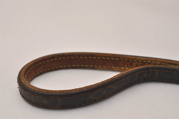 Authentic Louis Vuitton Monogram Leash Baxter MM Dog Lead M58056 LV 9159J