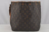 Authentic Louis Vuitton Monogram Petit Noe M42226 Shoulder Drawstring Bag 9160I