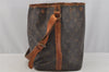 Authentic Louis Vuitton Monogram Petit Noe M42226 Shoulder Drawstring Bag 9160I