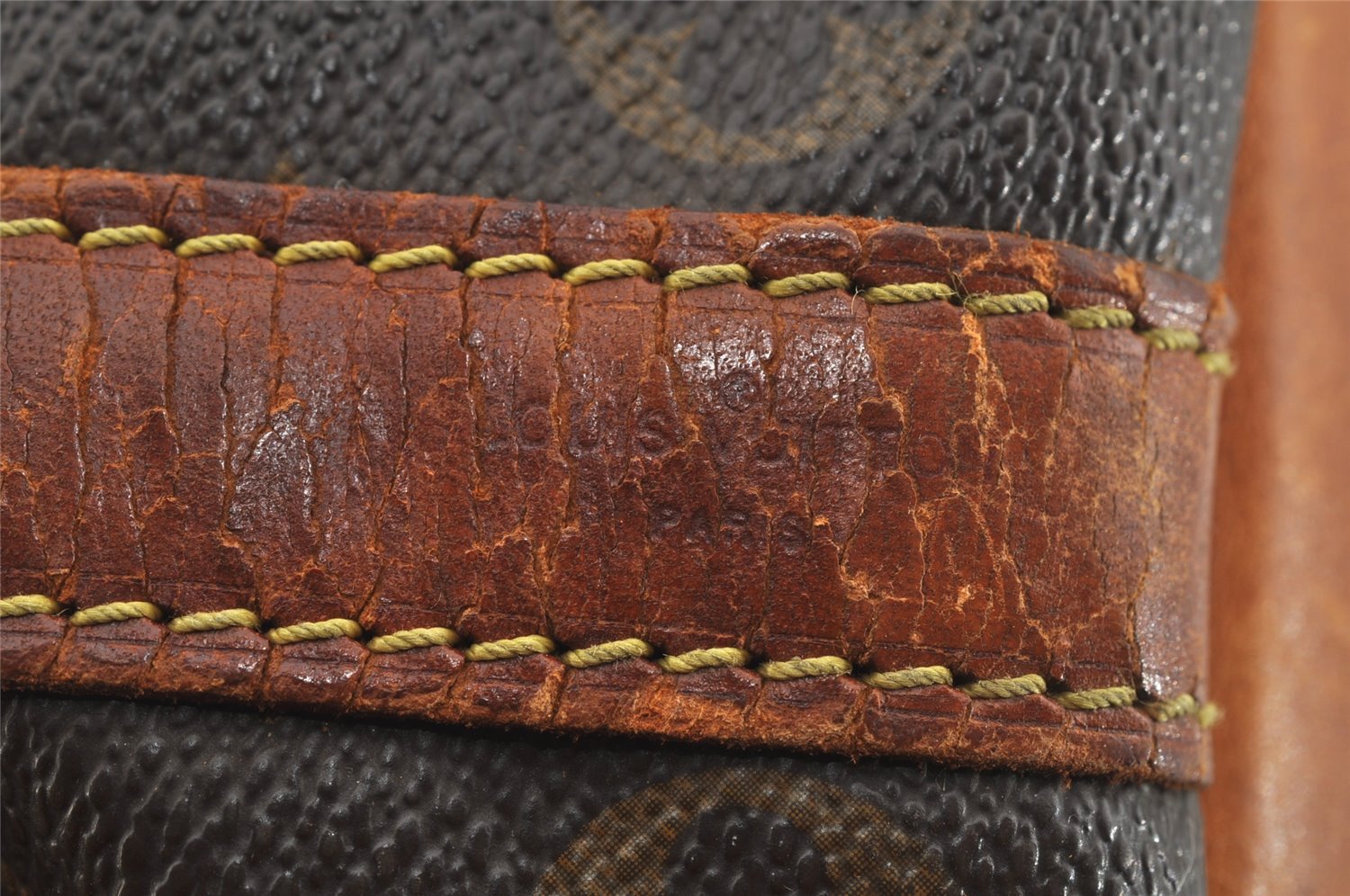 Authentic Louis Vuitton Monogram Petit Noe M42226 Shoulder Drawstring Bag 9160I