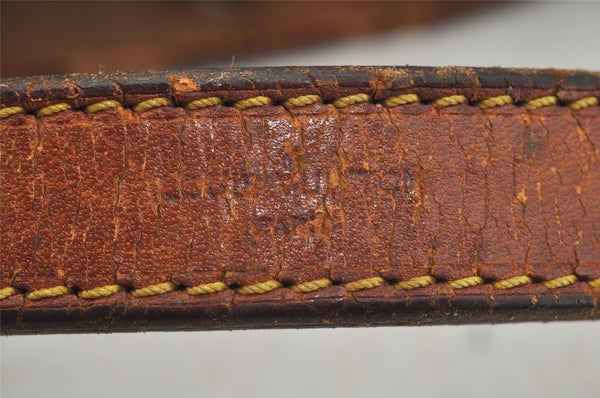 Authentic Louis Vuitton Monogram Petit Noe M42226 Shoulder Drawstring Bag 9160I