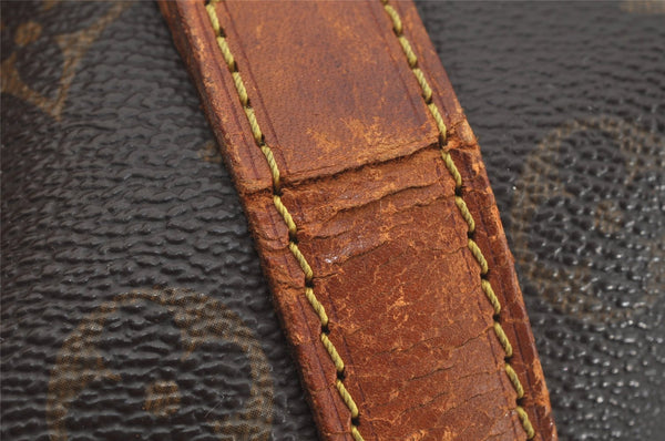 Authentic Louis Vuitton Monogram Petit Noe M42226 Shoulder Drawstring Bag 9160I