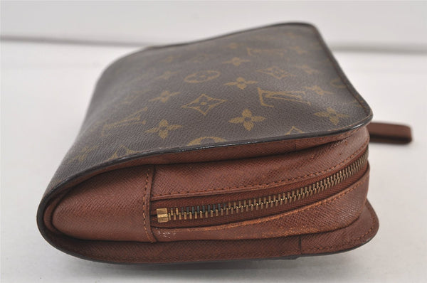 Authentic Louis Vuitton Monogram Orsay Clutch Hand Bag Purse M51790 LV 9160J