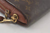 Authentic Louis Vuitton Monogram Orsay Clutch Hand Bag Purse M51790 LV 9160J