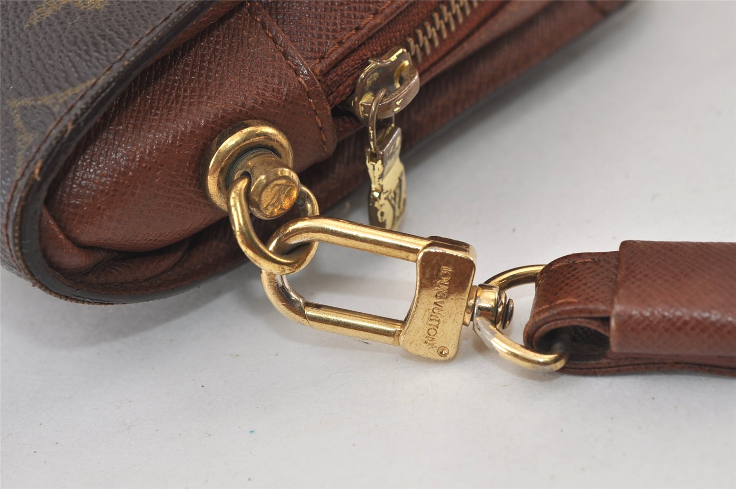 Authentic Louis Vuitton Monogram Orsay Clutch Hand Bag Purse M51790 LV 9160J