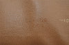 Authentic CELINE Vintage Macadam Blason Pattern Pouch PVC Leather Brown 9162I