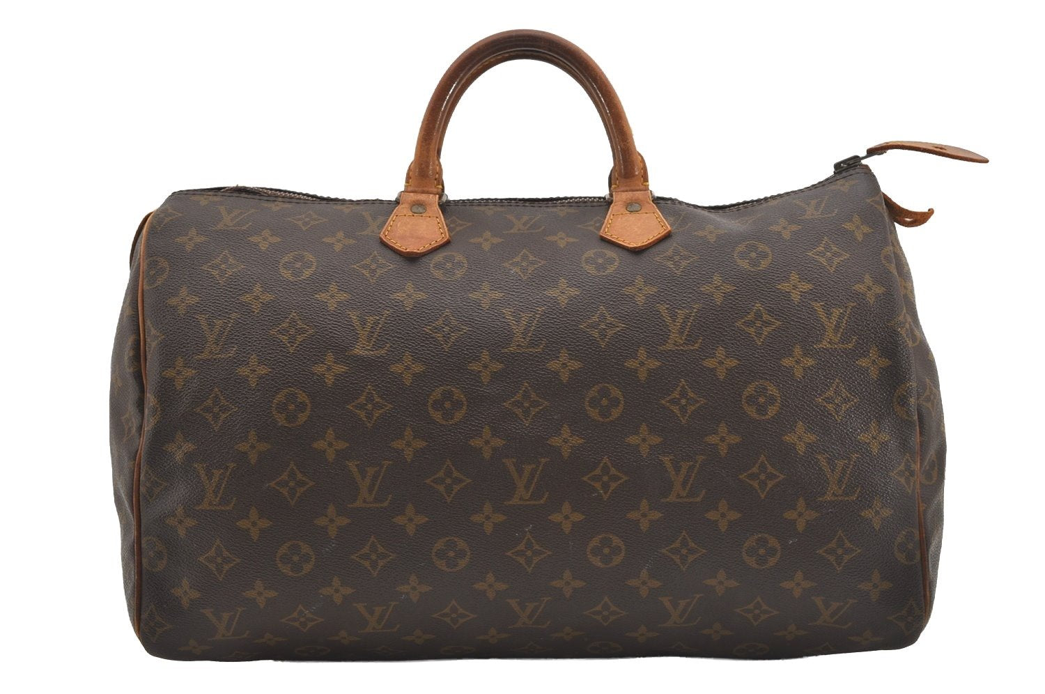 Authentic Louis Vuitton Monogram Speedy 40 Hand Boston Bag Old Model LV 9163I