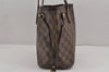 Authentic Louis Vuitton Damier Neverfull PM Shoulder Tote Bag N51109 LV 9163J