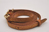 Authentic Louis Vuitton Leather Shoulder Strap Beige 39.8-47" LV 9164I