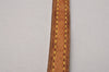 Authentic Louis Vuitton Leather Shoulder Strap Beige 39.8-47" LV 9164I