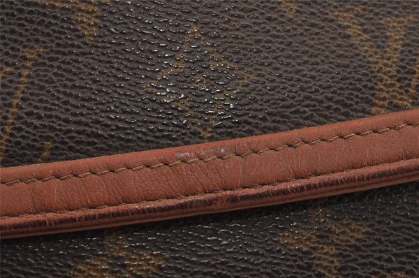 Authentic Louis Vuitton Monogram Pochette Dame GM M51810 Clutch Hand Bag 9164J