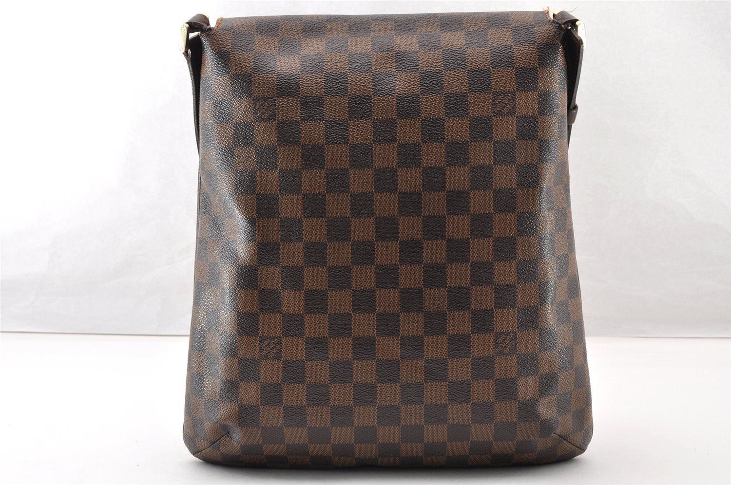 Authentic Louis Vuitton Damier Musette Shoulder Cross Body Bag N51302 LV 9165I