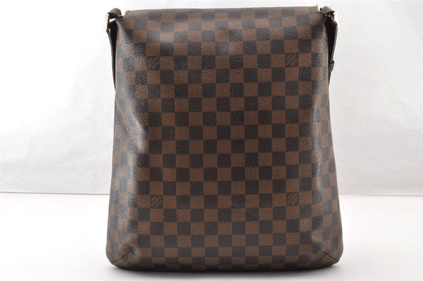 Authentic Louis Vuitton Damier Musette Shoulder Cross Body Bag N51302 LV 9165I