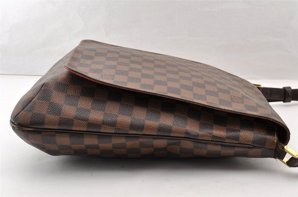 Authentic Louis Vuitton Damier Musette Shoulder Cross Body Bag N51302 LV 9165I