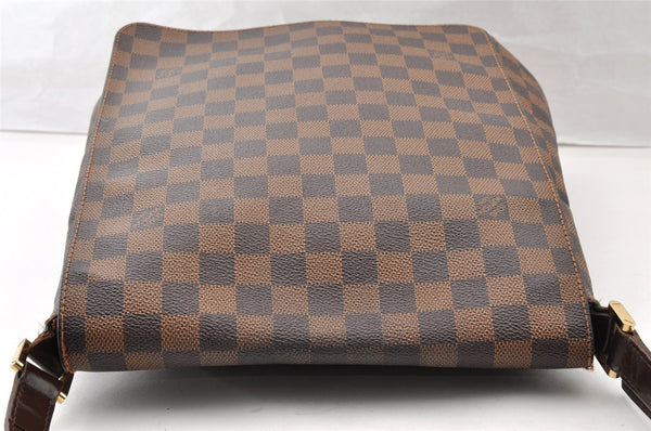 Authentic Louis Vuitton Damier Musette Shoulder Cross Body Bag N51302 LV 9165I