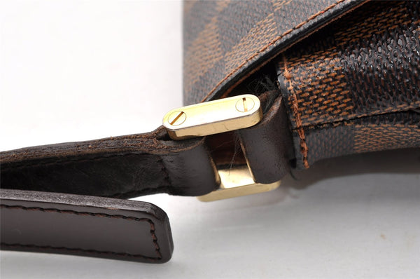 Authentic Louis Vuitton Damier Musette Shoulder Cross Body Bag N51302 LV 9165I