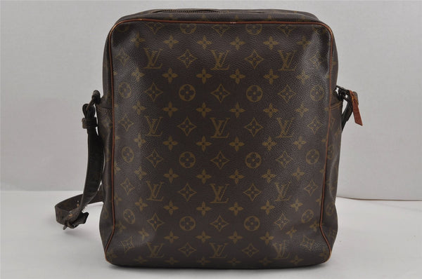 Authentic Louis Vuitton Monogram Marceau Shoulder Cross Body Bag Old Model 9166J