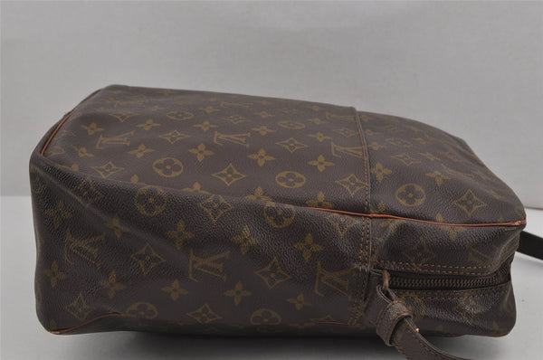 Authentic Louis Vuitton Monogram Marceau Shoulder Cross Body Bag Old Model 9166J