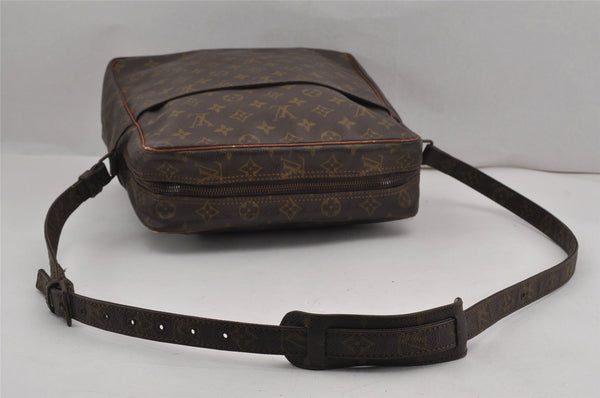 Authentic Louis Vuitton Monogram Marceau Shoulder Cross Body Bag Old Model 9166J