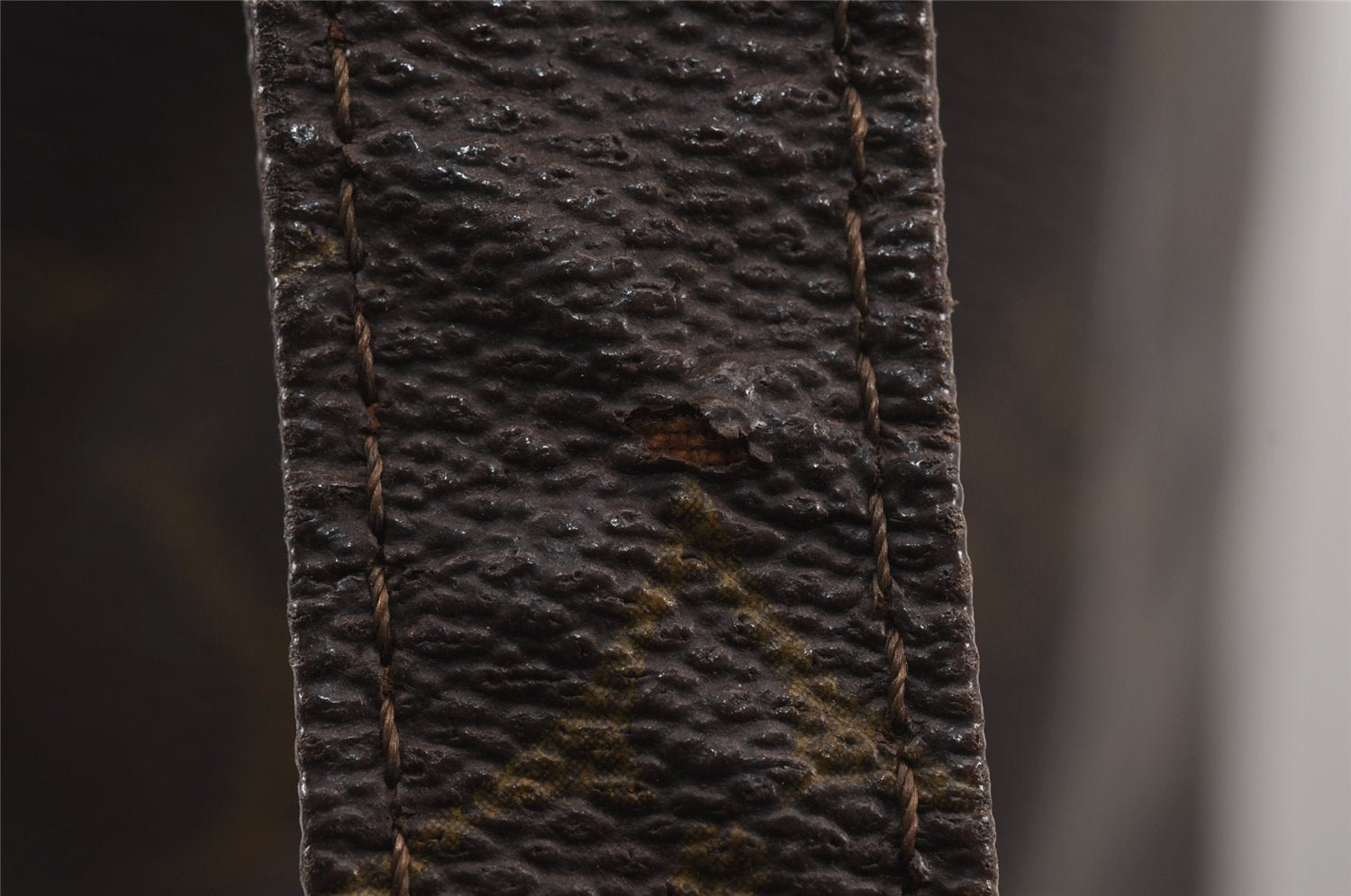 Authentic Louis Vuitton Monogram Marceau Shoulder Cross Body Bag Old Model 9166J