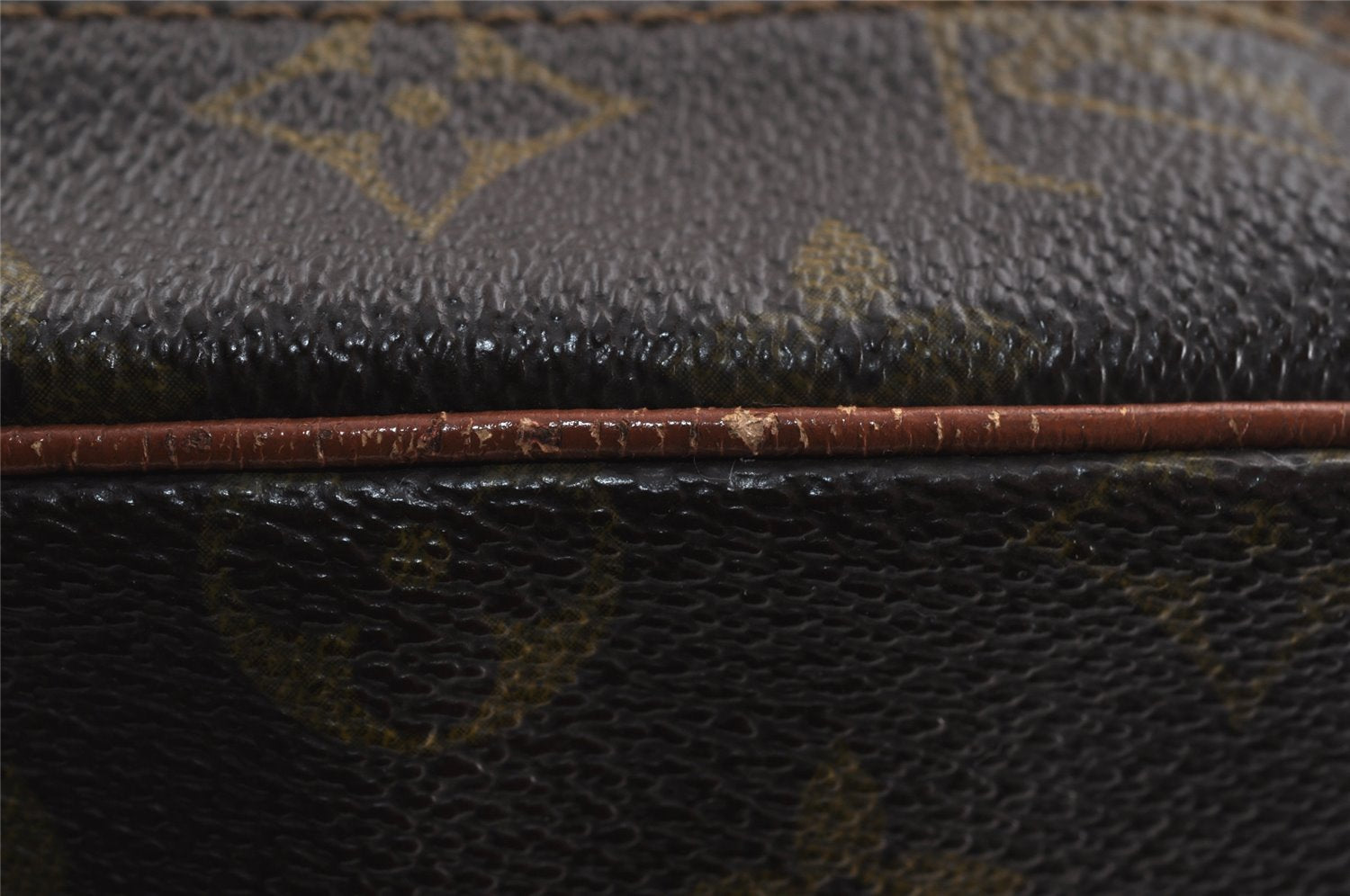 Authentic Louis Vuitton Monogram Marceau Shoulder Cross Body Bag Old Model 9166J