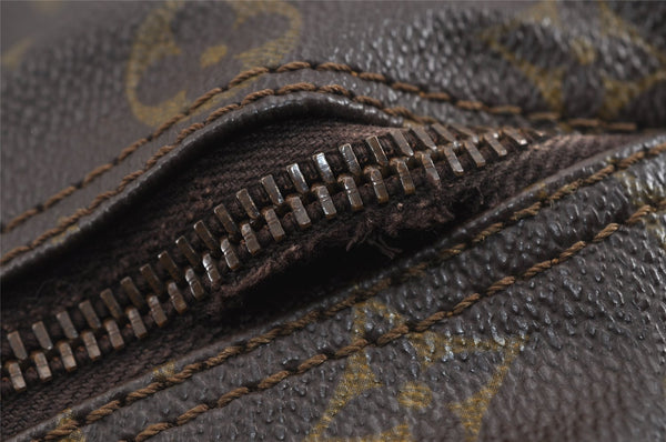 Authentic Louis Vuitton Monogram Marceau Shoulder Cross Body Bag Old Model 9166J