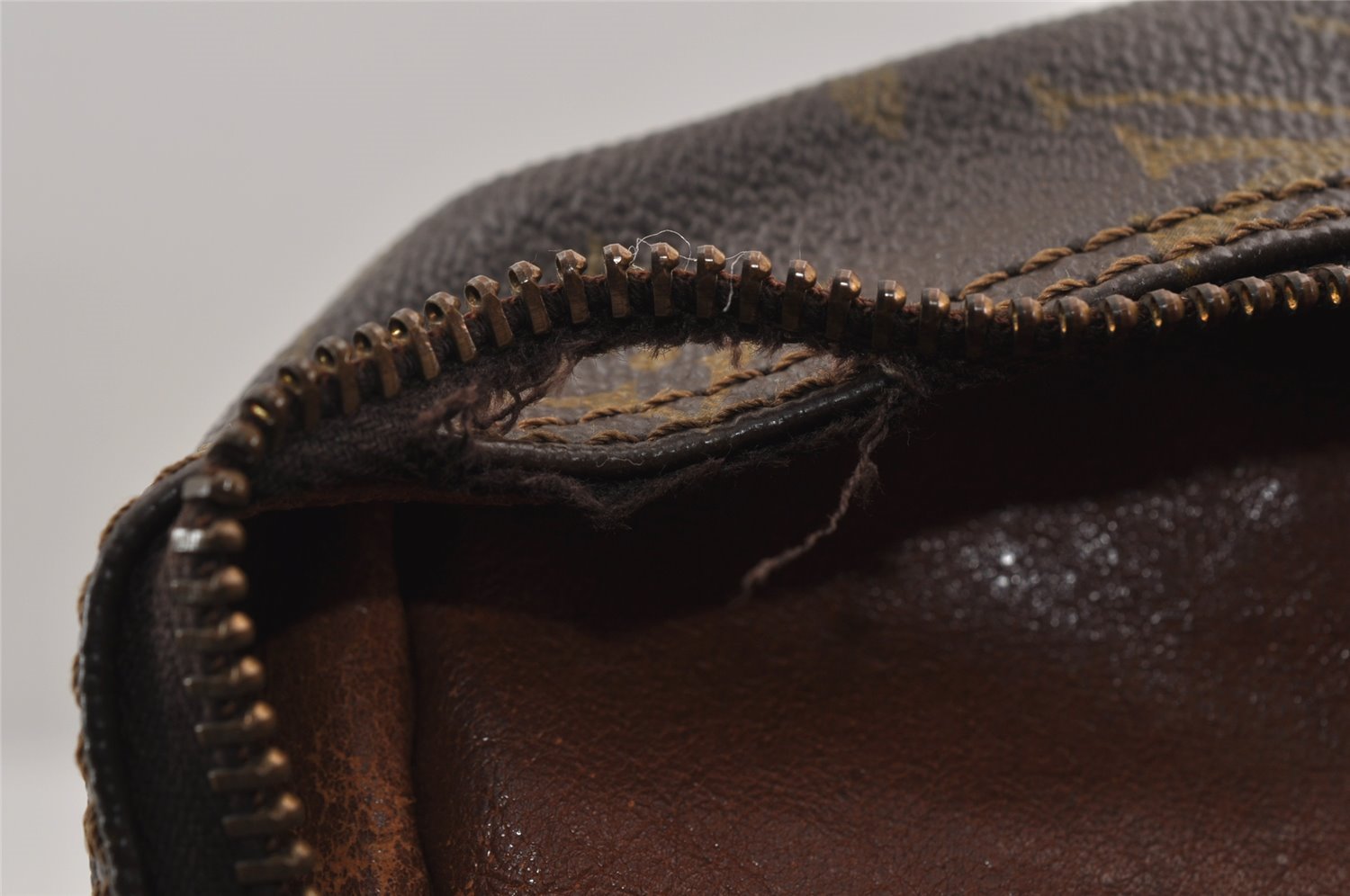 Authentic Louis Vuitton Monogram Marceau Shoulder Cross Body Bag Old Model 9166J