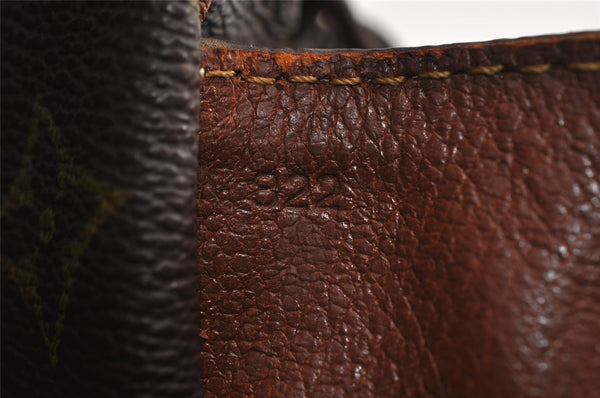 Authentic Louis Vuitton Monogram Marceau Shoulder Cross Body Bag Old Model 9166J