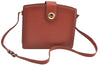 Authentic Louis Vuitton Epi Capucines Shoulder Cross Bag Brown M52341 LV 9168I