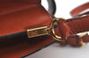 Authentic Louis Vuitton Epi Capucines Shoulder Cross Bag Brown M52341 LV 9168I