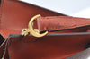 Authentic Louis Vuitton Epi Capucines Shoulder Cross Bag Brown M52341 LV 9168I