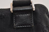 Authentic GUCCI Vintage Shoulder Cross Bag GG Canvas Leather 90476 Black 9169J