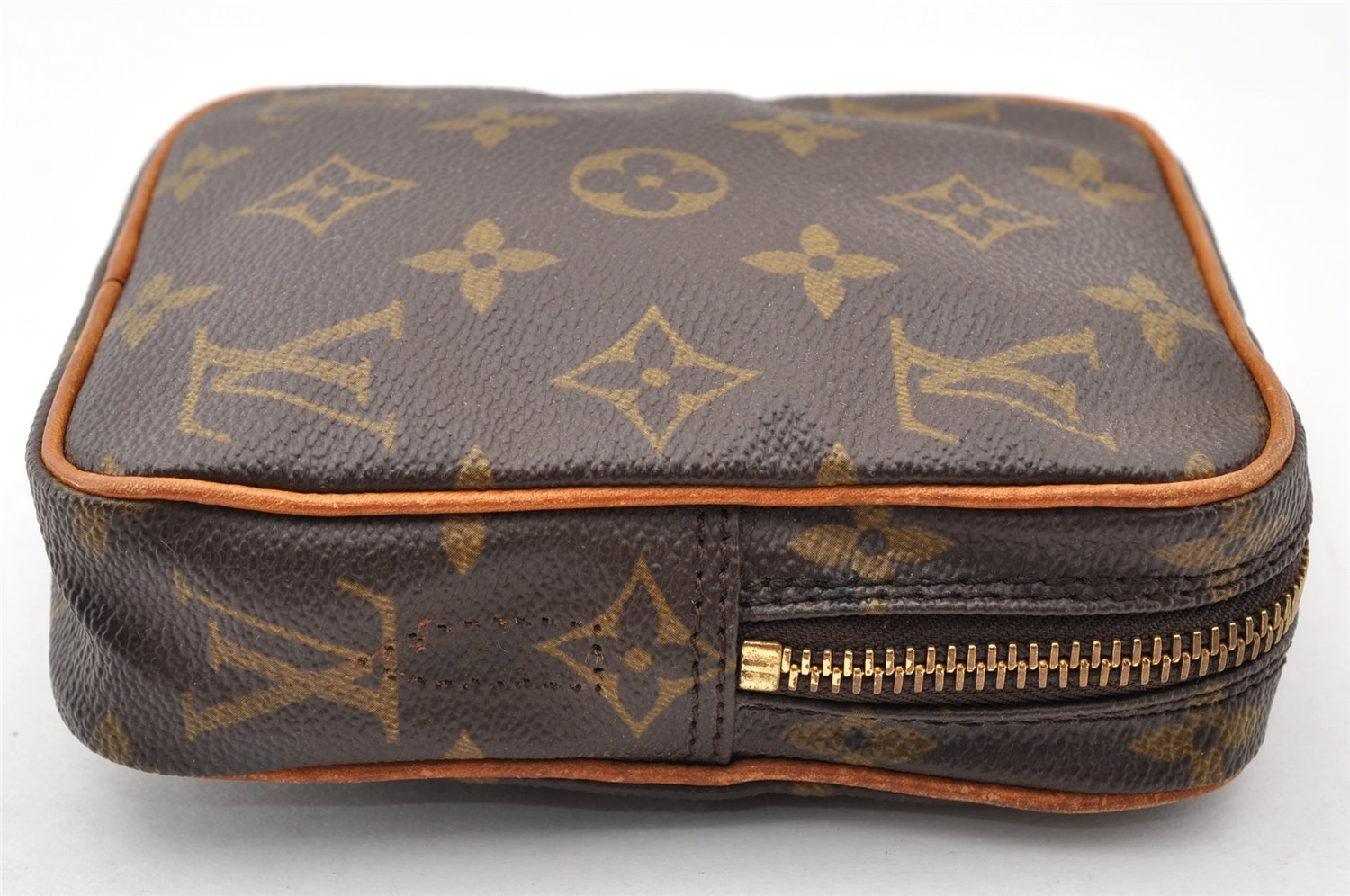 Auth Louis Vuitton Monogram Mini Poche Danube Shoulder Bag M45268 Junk 9171I