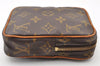 Auth Louis Vuitton Monogram Mini Poche Danube Shoulder Bag M45268 Junk 9171I