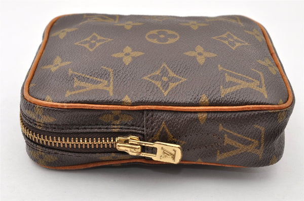 Auth Louis Vuitton Monogram Mini Poche Danube Shoulder Bag M45268 Junk 9171I