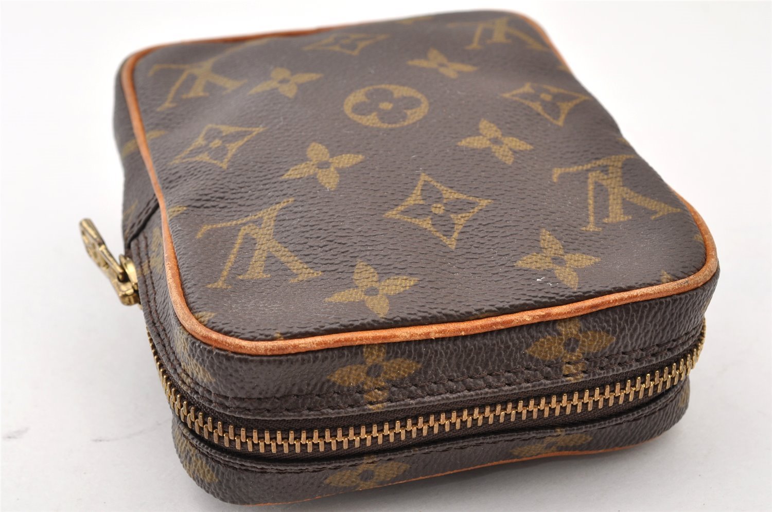 Auth Louis Vuitton Monogram Mini Poche Danube Shoulder Bag M45268 Junk 9171I