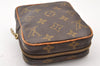 Auth Louis Vuitton Monogram Mini Poche Danube Shoulder Bag M45268 Junk 9171I