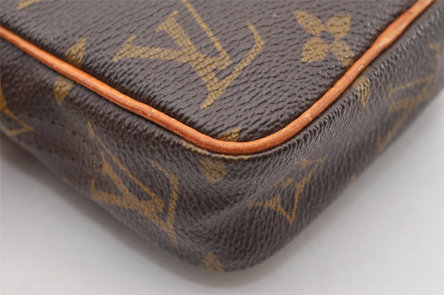 Auth Louis Vuitton Monogram Mini Poche Danube Shoulder Bag M45268 Junk 9171I