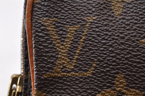 Auth Louis Vuitton Monogram Mini Poche Danube Shoulder Bag M45268 Junk 9171I