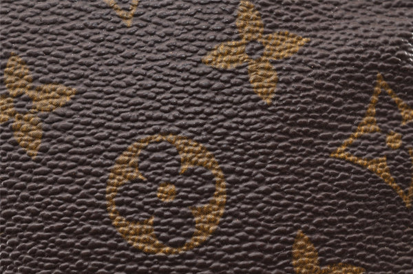 Auth Louis Vuitton Monogram Mini Poche Danube Shoulder Bag M45268 Junk 9171I