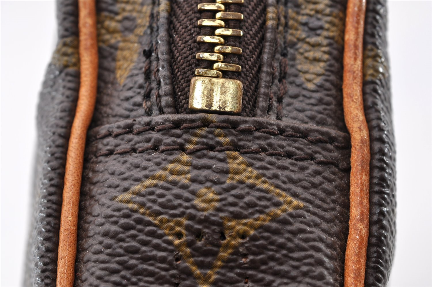 Auth Louis Vuitton Monogram Mini Poche Danube Shoulder Bag M45268 Junk 9171I