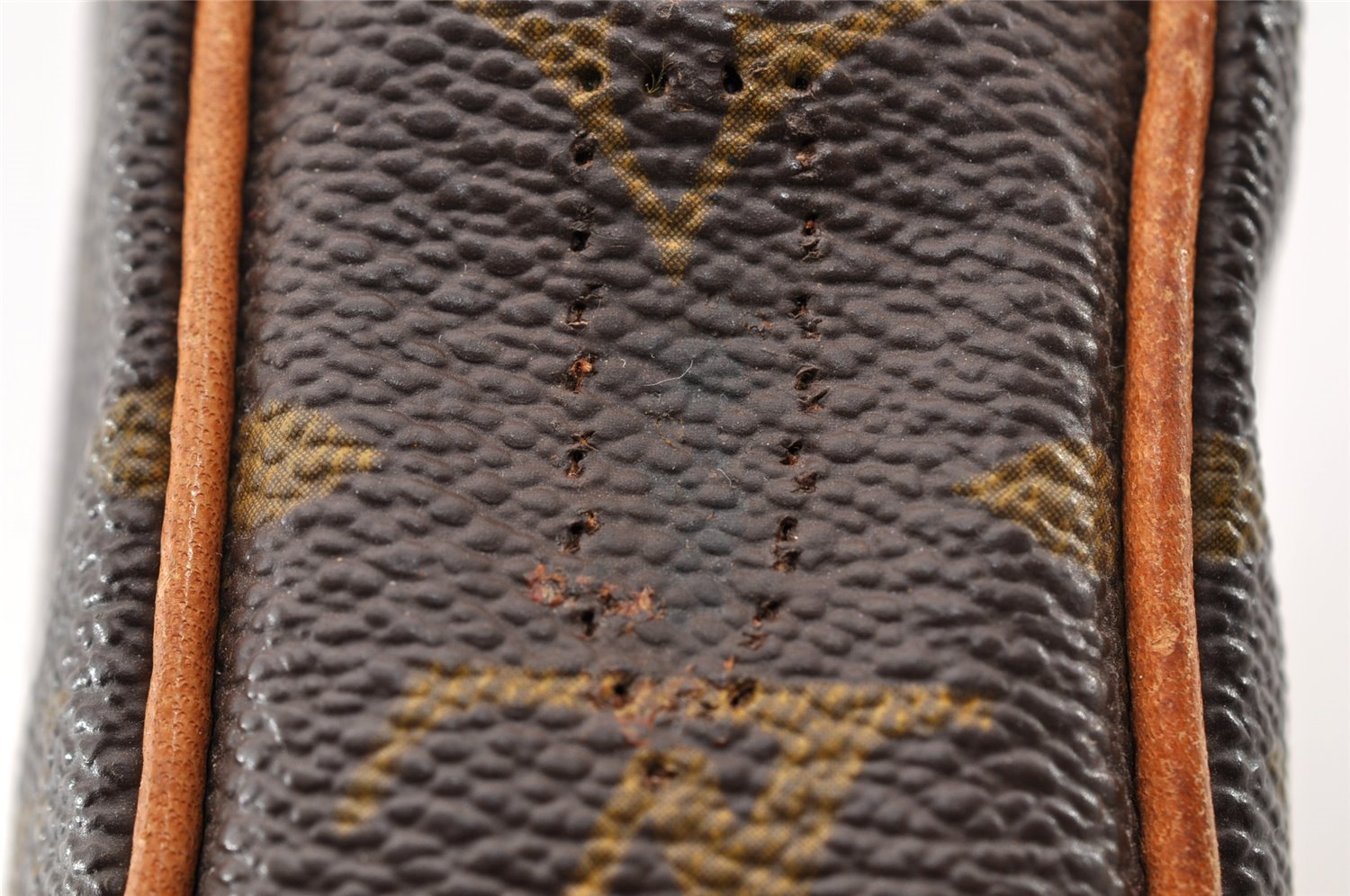 Auth Louis Vuitton Monogram Mini Poche Danube Shoulder Bag M45268 Junk 9171I